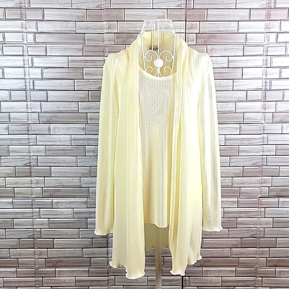 Vintage 80s Max Ma two piece top set Size M